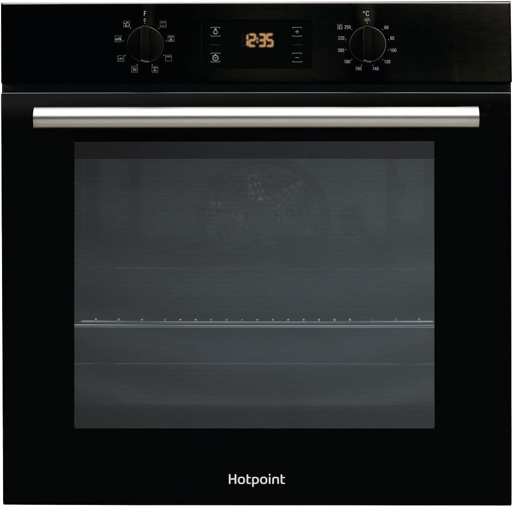 Hotpoint Electric Fan Assisted Single Oven - Black.