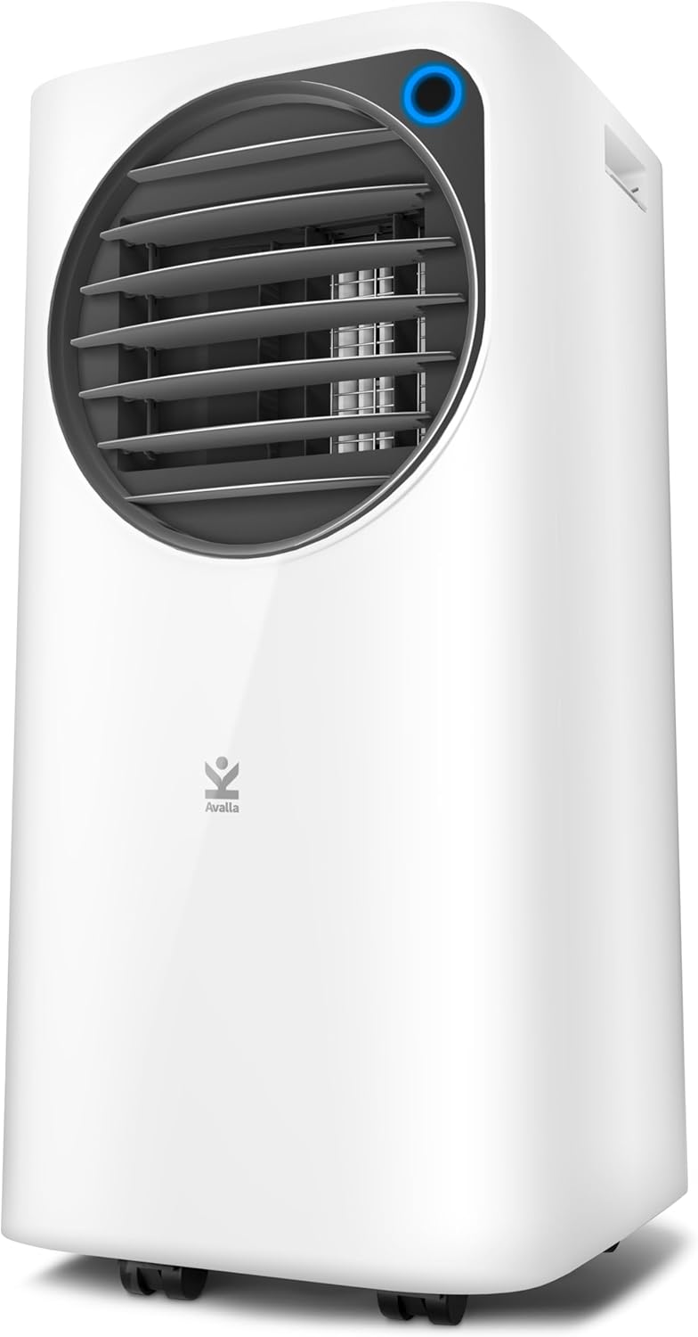 Avalla S-290 Portable 3-in-1 Air Conditioning Unit; 24L Dehumidifier, 3000W Industrial Class 10000BTU - 100m³ Multi-Room Coverage.