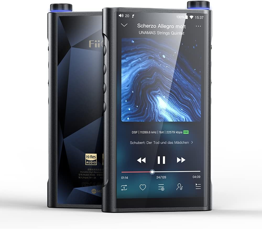 FiiO M15S Desktop/Portable Digital Audio Player.