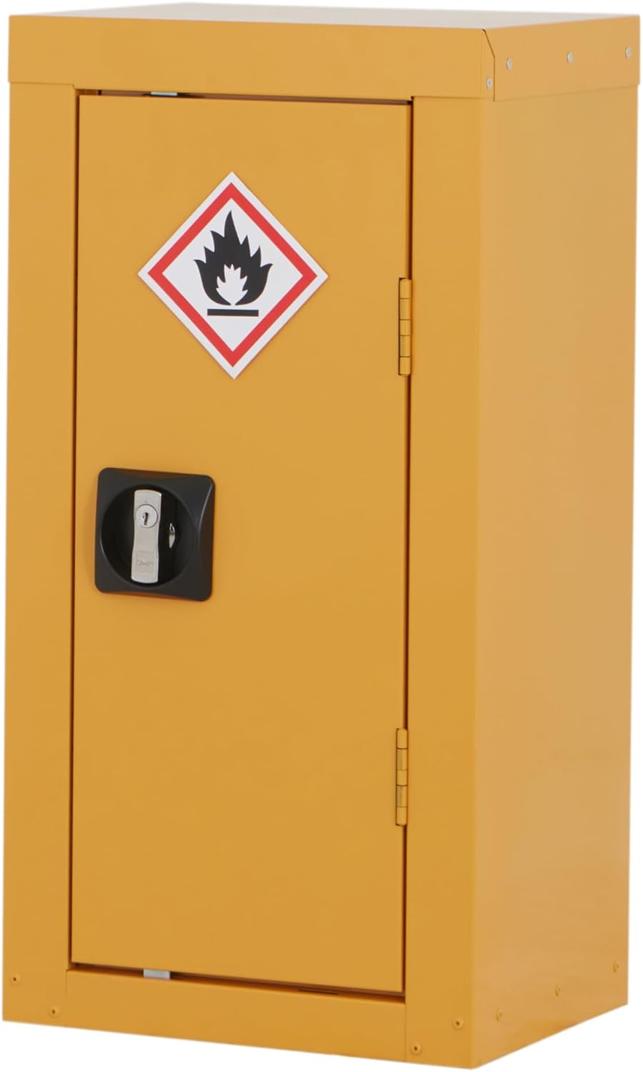 BiGDUG Hazardous Substance Storage Cabinet - Metal COSHH Cupboard, HSE Safety Cabinet - 1 Shelf 1016h x 915w x 460d mm.