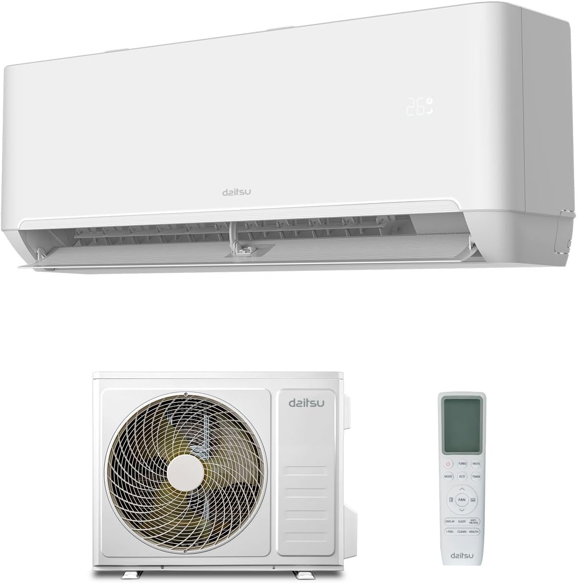 Air Conditioning Daitsu Artic DS9KDP Inverter A++ Split Wall Mounted with Wifi.