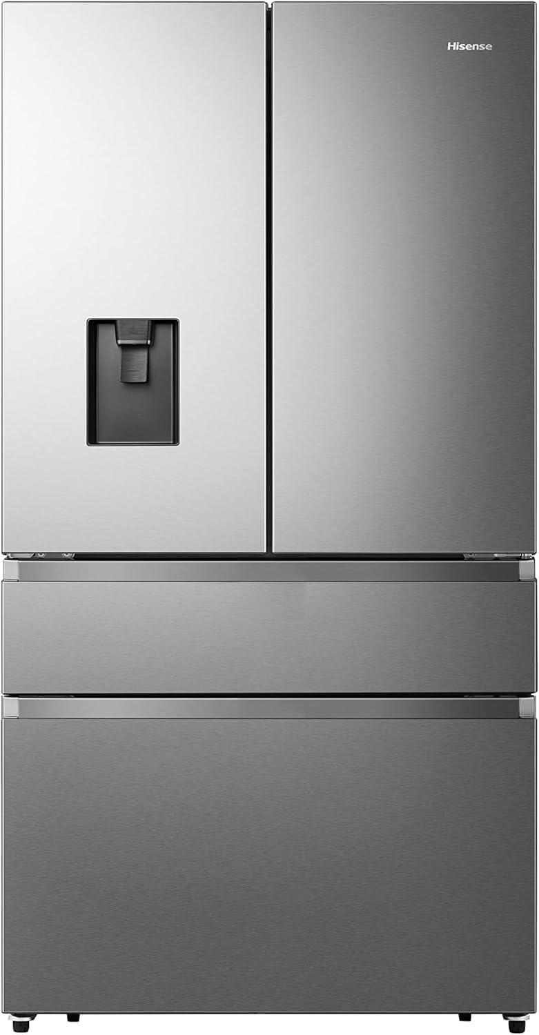 Hisense RF749N4SWSE â€“ American Fridge, No Frost Wifi Connectivity, French Drawer Door, Total No Frost, Net Capacity 579 L, 1.75 m, Silent.