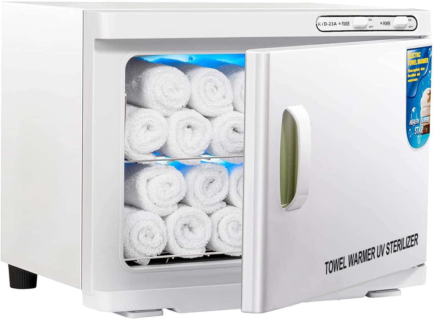 DCHOUSE Towel Cabinet Space for 20-30 Towels Large Capacity, Professional Towel Cabinet for Bathroom, SPA, Massage Salon..