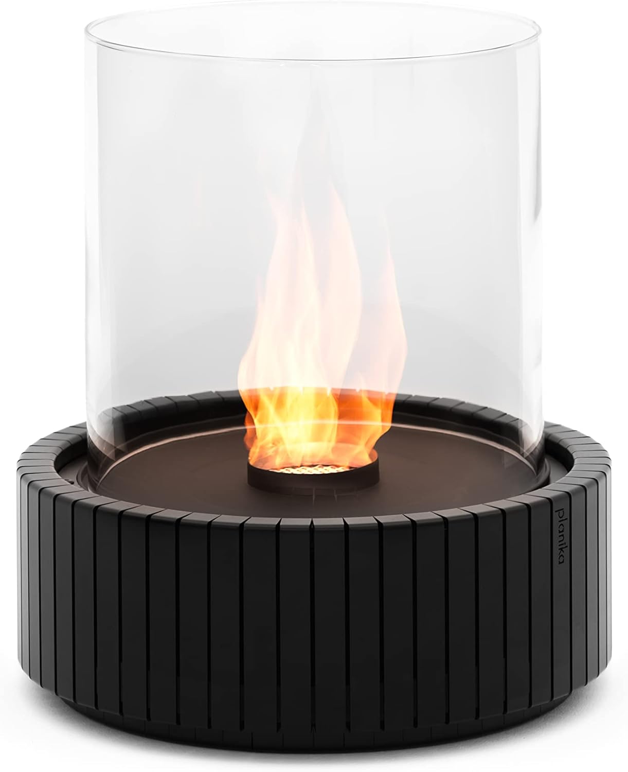 Planika Lotos Ethanol Fireplace – Indoor & Outdoor Fire Pit Outdoor – Outdoor Fire Place – Bioethanol Fuel Liquid – For up to 3,5 Hours of Burning.