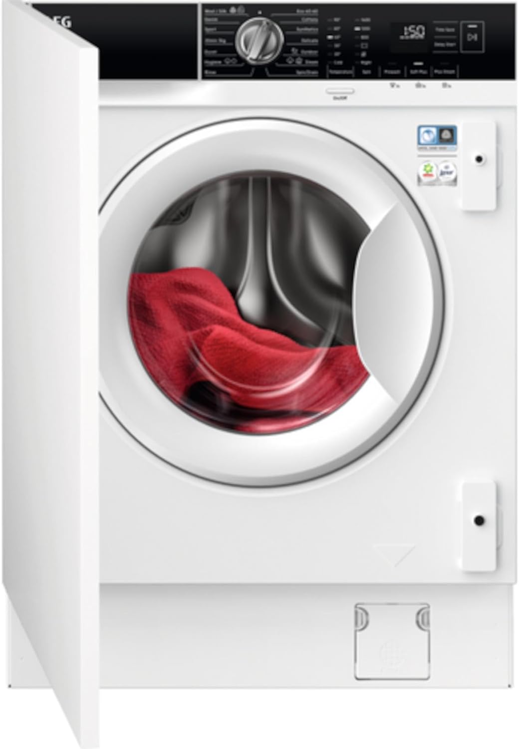 LF7E7431BI ProSteam Integrated 7kg Washing Machine.