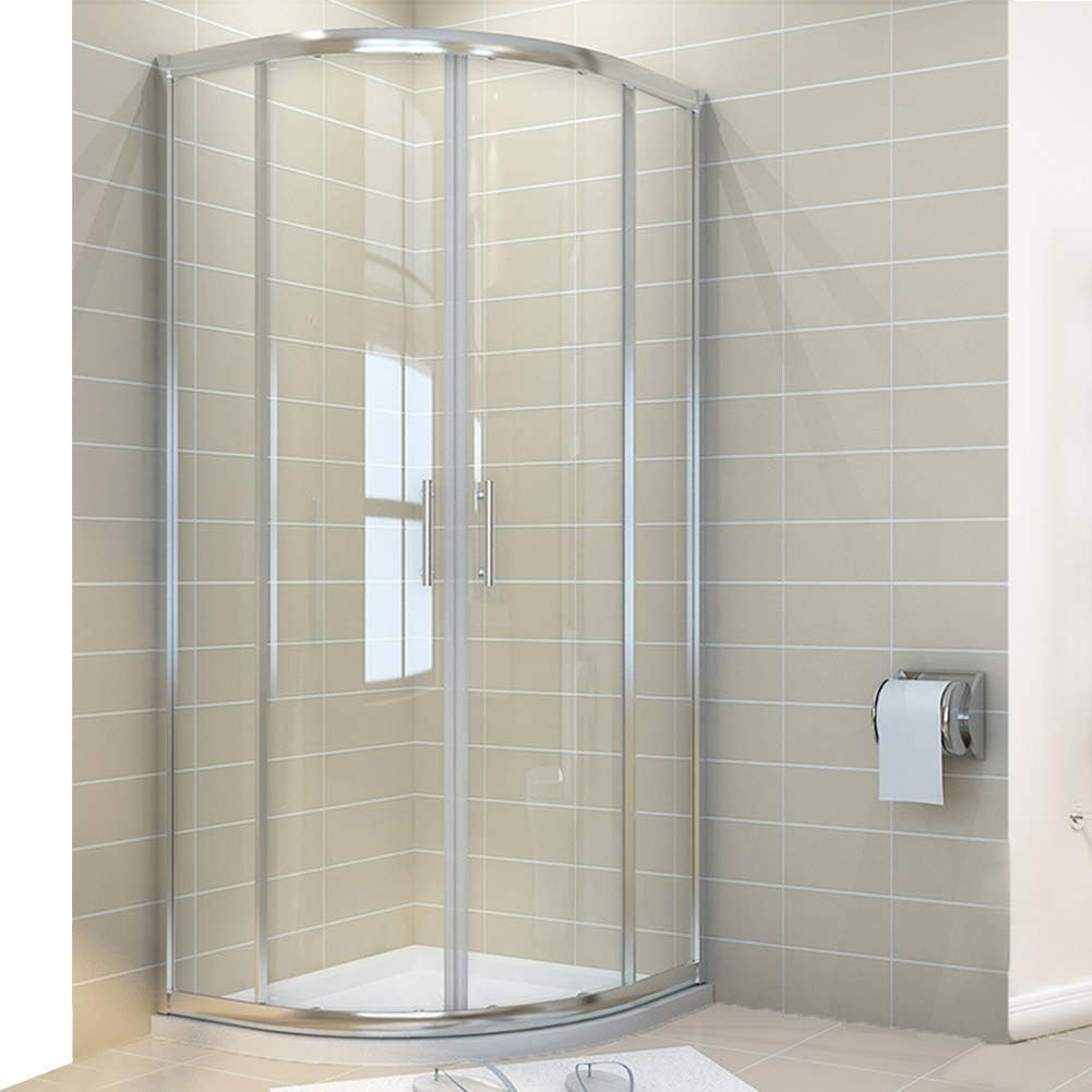 ELEGANT 900 x 900 mm Quadrant Shower Cubicle Enclosure Sliding Door 6mm Easy Clean Glass.