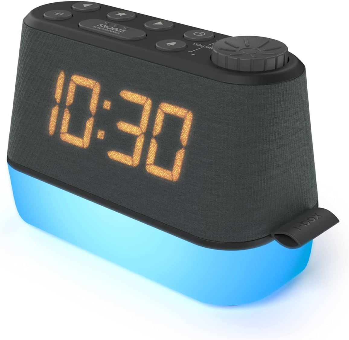 Alarm Clocks Bedside, Radio Alarm Clock, Night Light, FM Radio, Dual Alarm Clocks for Bedroom, USB Charging Port, Dimmable, LED Display, Relaxation Sounds, Sleep Aid, Mains Powered Battery Backup.