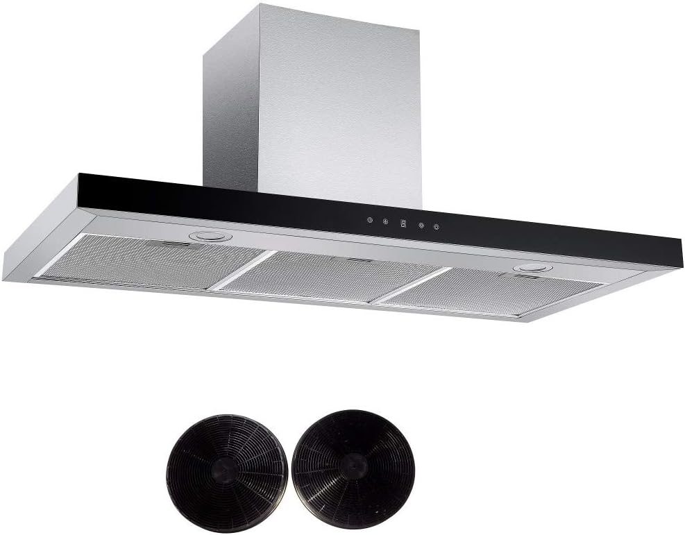 Cookology LINT1001SS Stainless Steel Linear 100cm Chimney Cooker Hood & Filters