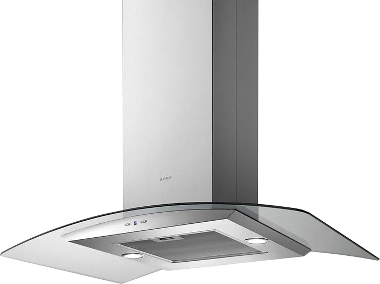 Elica REEF-A-ISLAND Island Cooker Hood - Stainless Steel - For Ducted Ventilation.