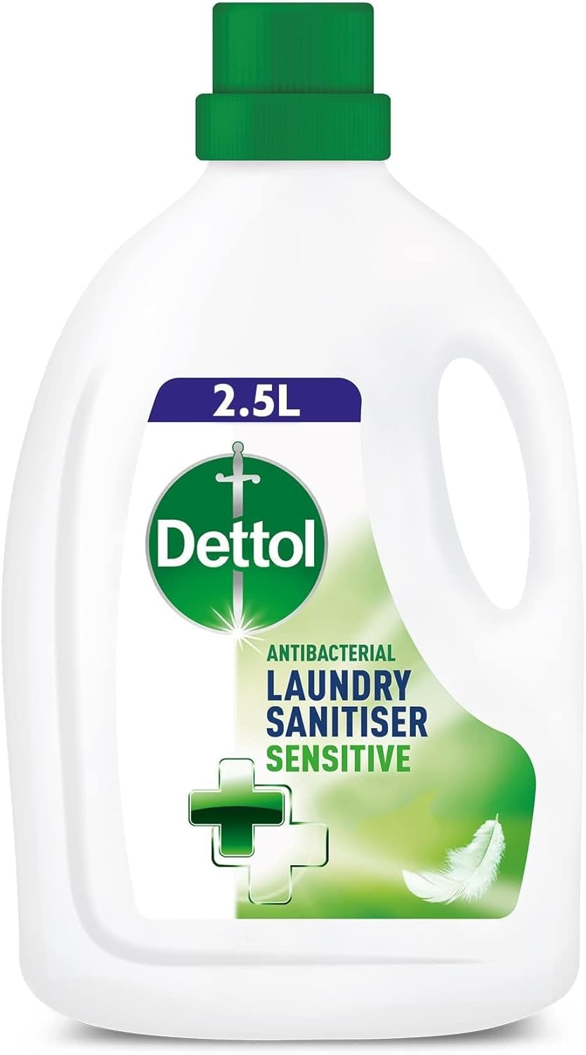 Dettol Laundry Sanitiser, Fresh Cotton Fragrance, Multipack of 4 X 1.5L, Total of 6L, Laundry Cleanser, Laundry Disinfectant, Kills 99.99 Percent of Germs, Antibacterial, Disinfecting, Laundry.