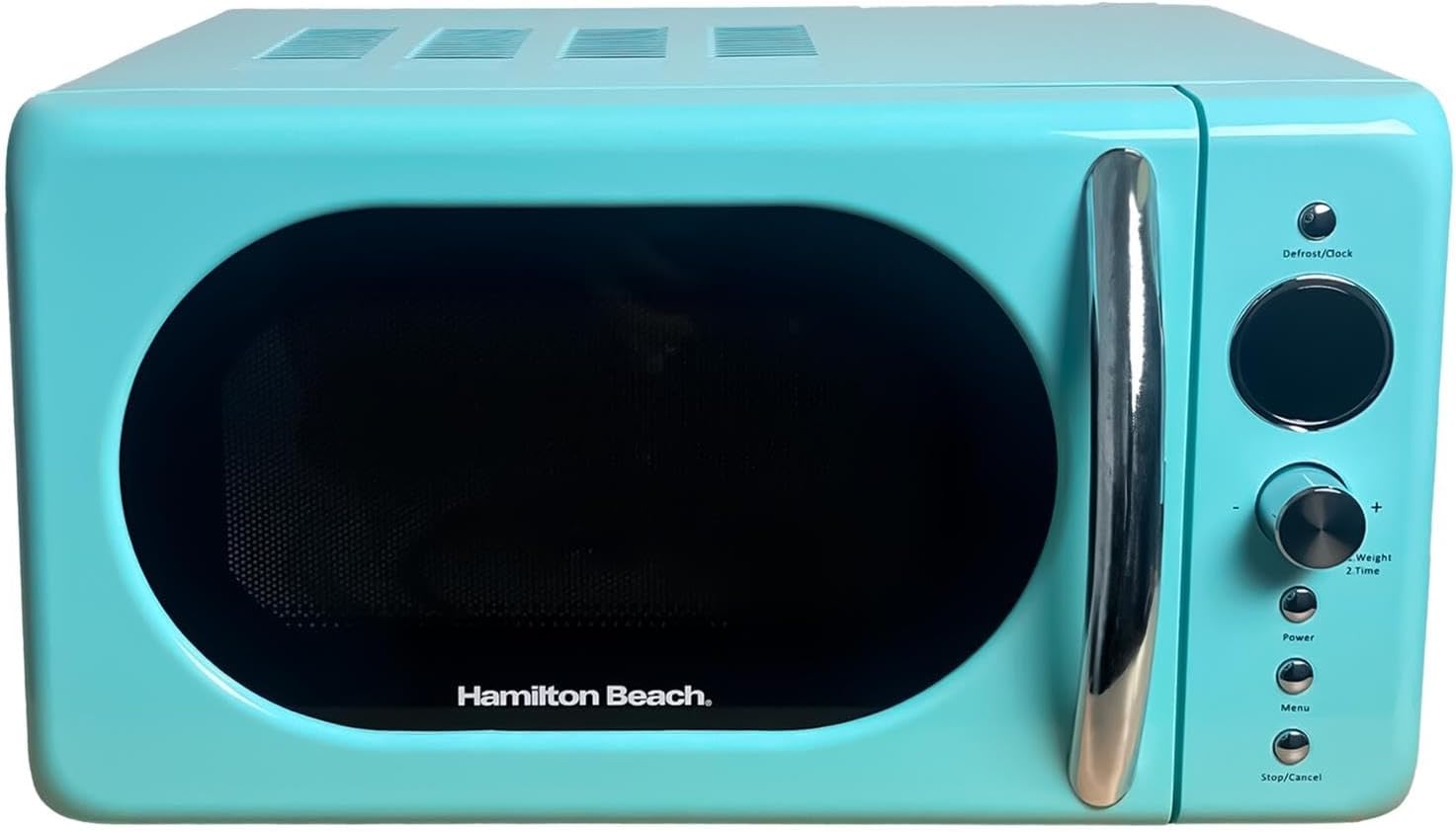 Hamilton Beach 20L Retro Mint Microwave.