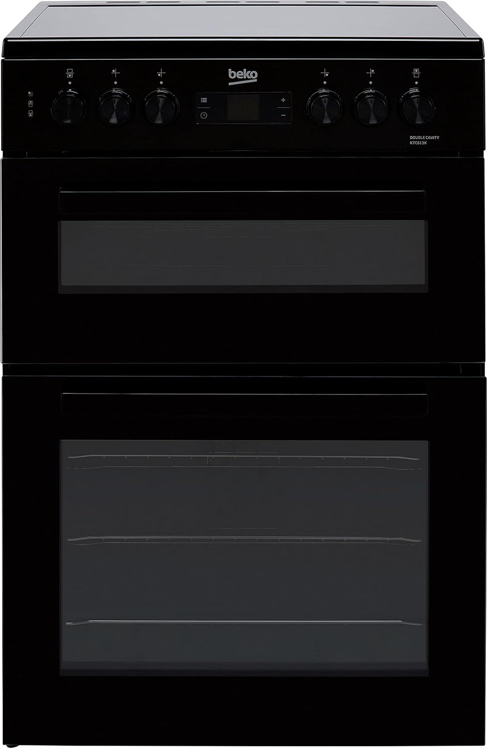 BEKO KTC613K Electric Cooker with Ceramic Hob - Black - A Rated.