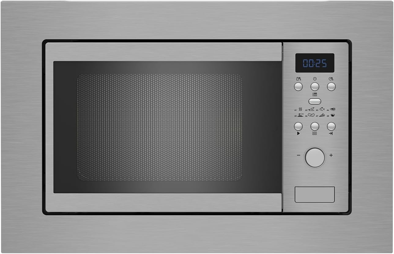 Beko 17 Litre 700W Built-in Solo Microwave - Stainless Steel.