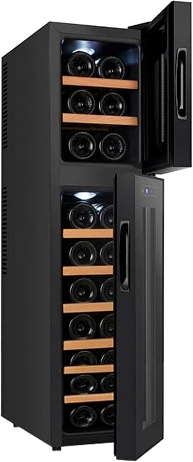 QPZMALSKY Independent Cabinet For 18 Integrated And Autonomous Wine Refrigerators.