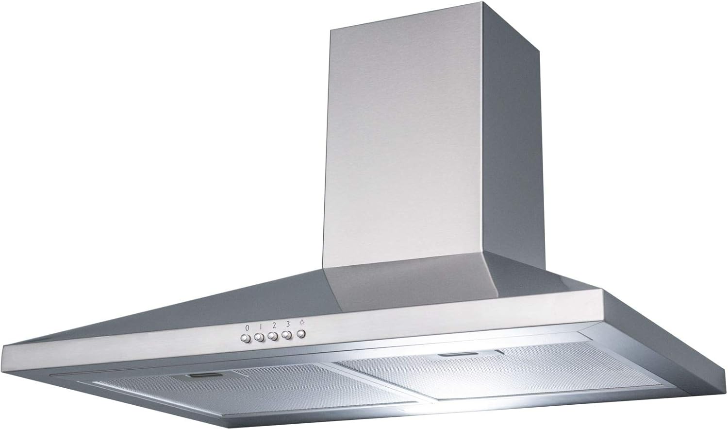 SIA CHL60SS 60cm Chimney Cooker Hood Kitchen Extractor Fan In Stainless Steel.