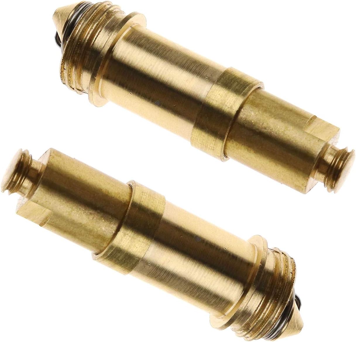 2 PCS Replacement Sink Basin Bath Waste Click Clack Push Pop Up Internal Spring Brass Plug Bolt.