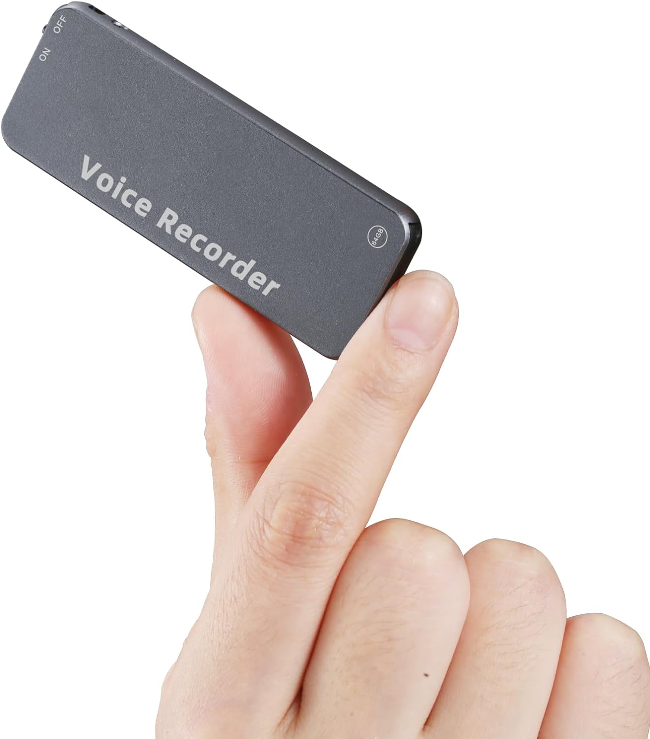 60H Voice Recorder Portable, 64GB Howabo Voice Activated Recorder with Metal Housing, USB C Recording Device Perfect for Lectures Meeting Classes.