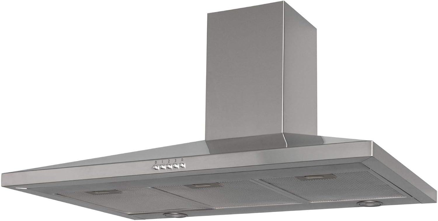 SIA CHL90SS 90cm Stainless Steel Chimney Cooker Hood Kitchen Extractor Fan.