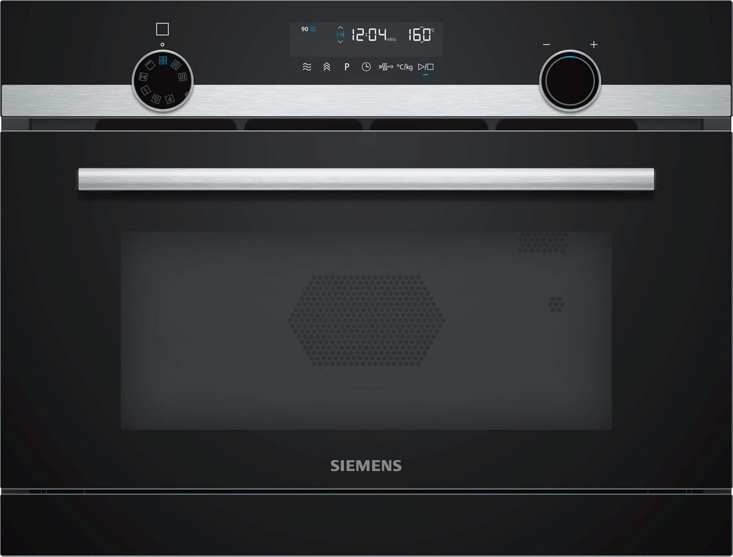 Siemens CP565AGS0 Built-in Combination microwave 36L 1000W Stainless steel microwave CP565AGS0, Built-in, Combination microwave, 36 L, 1000 W, Rotary, Touch, Stainless steel.