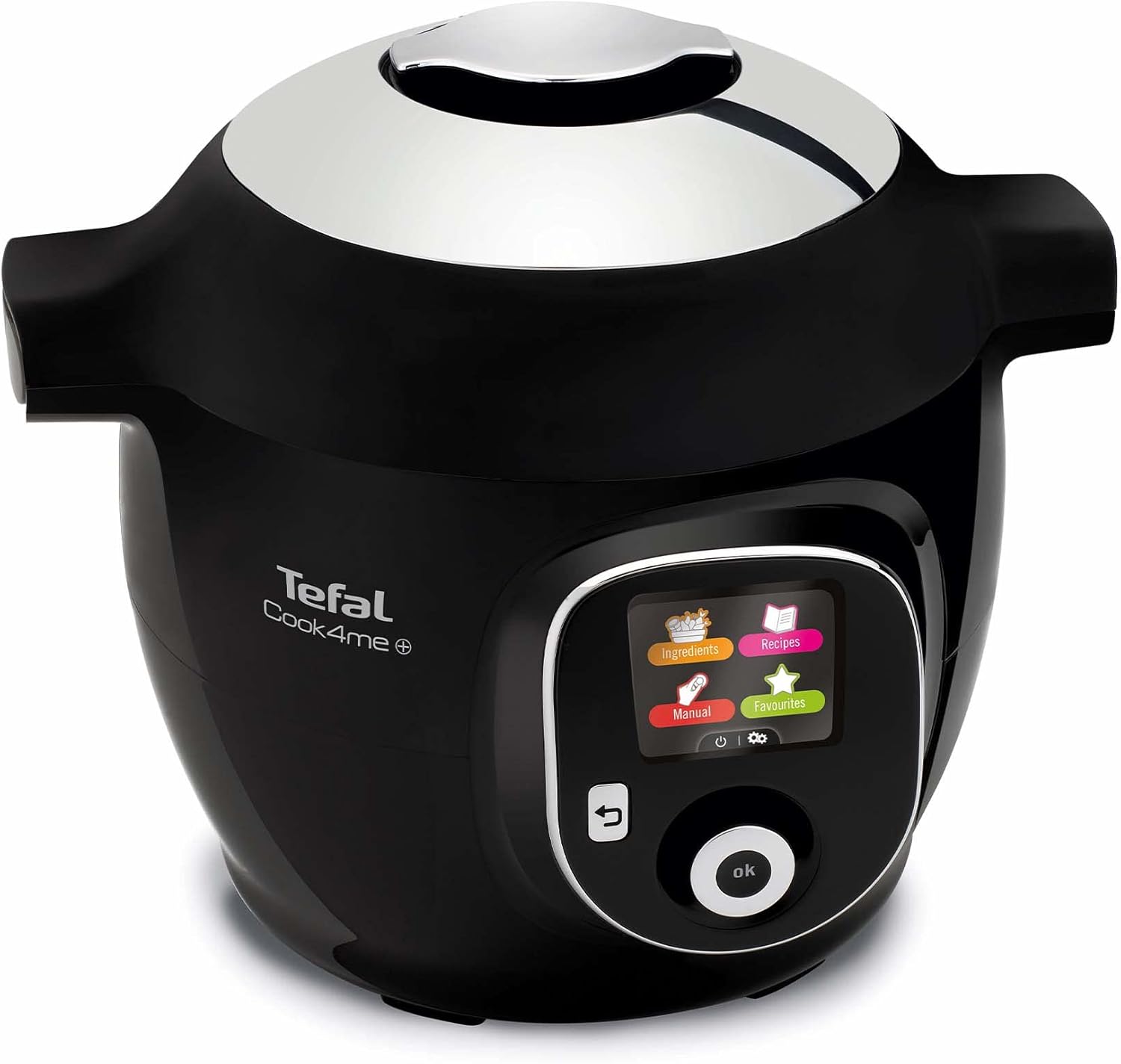 Tefal Cook4Me+ CY851840 One-Pot Digital Pressure Cooker - 6 Litre/Black and Stainless Steel.