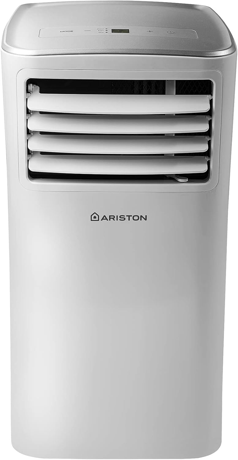 Ariston MOBIS 9 UK portable air conditioner, 9000 BTU, A energy class, white - Manufactured to be installed in UK (3381529).