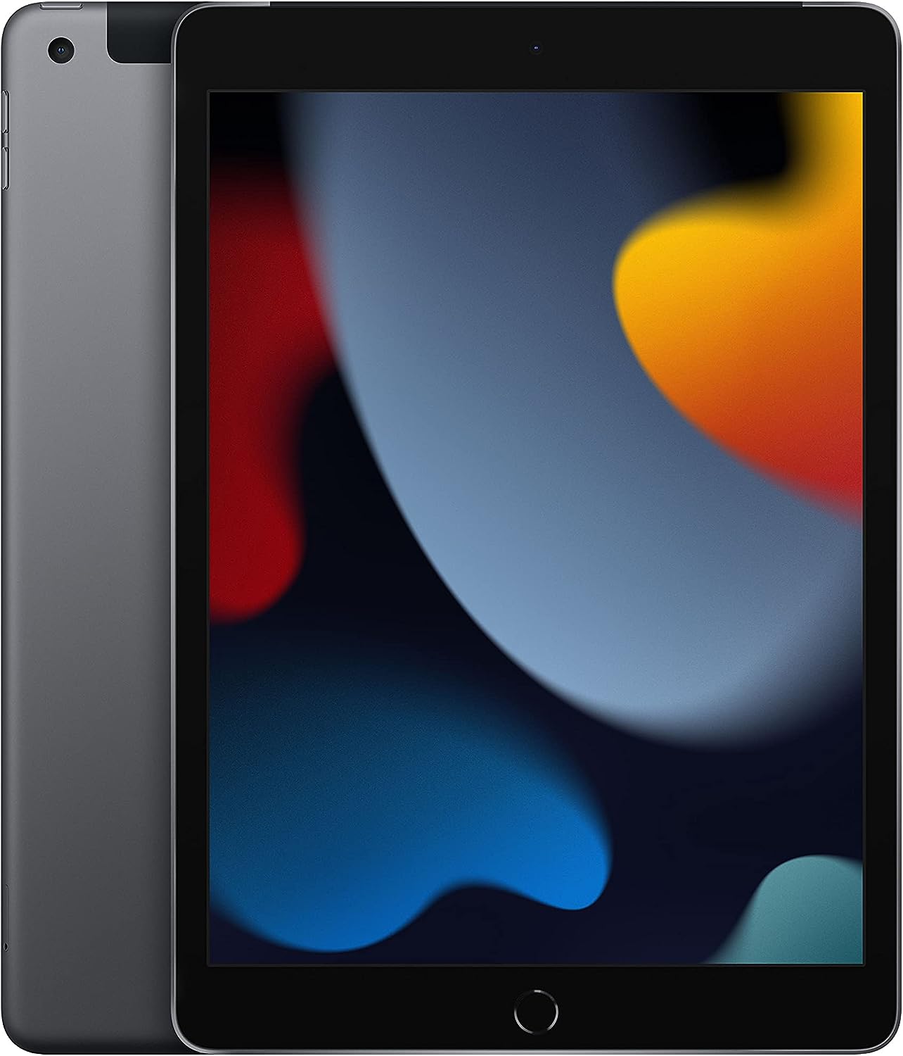 2021 Apple iPad (10.2-inch iPad, Wi-Fi + Cellular, 64GB) - Space Grey (Renewed).