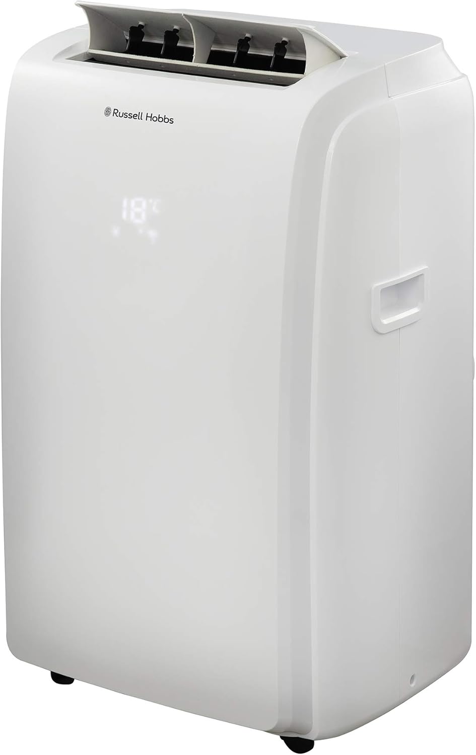 Russell Hobbs 2-in-1 Portable Air Conditioner & Dehumidifier, 960 W, 1 Litre, Includes Window Seal Kit, White, RHPAC4002.