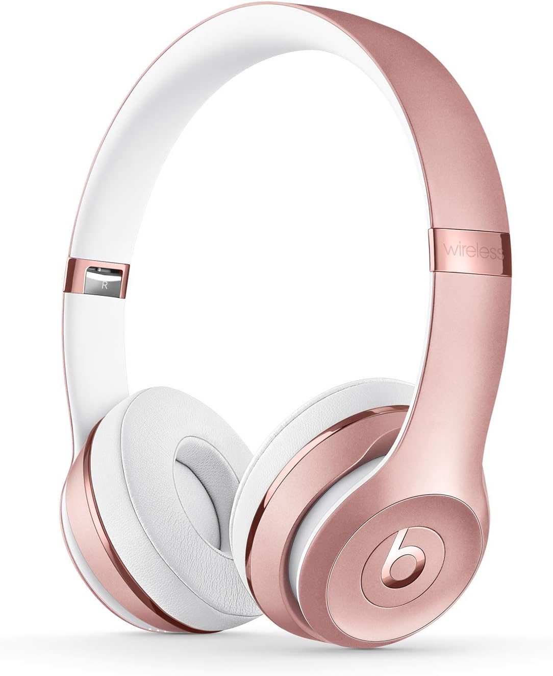 Beats Solo3 Wireless On-Ear Headphones - Apple W1 Headphone Chip, Class 1 Bluetooth, 40 Hours Of Listening Time - Rose Gold (Latest Model).