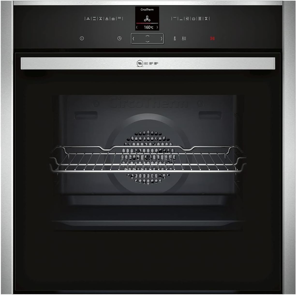 NEFF N70 B17CR32N1B Built In Electric Single Oven - Stainless Steel.