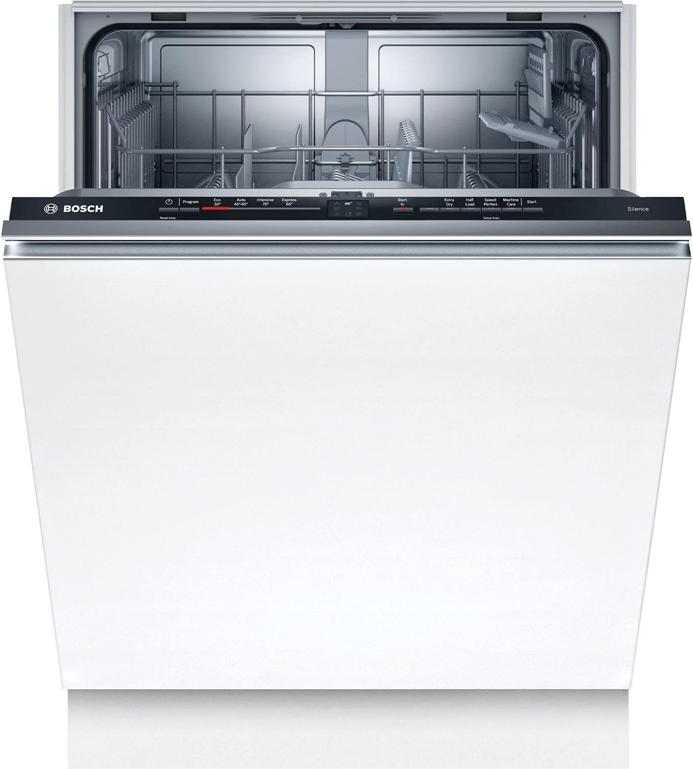 Bosch SGV2ITX18G Serie 2 Fully-integrated Dishwasher with ExtraDry, InfoLight, Auto Programmes, EcoSilence Drive and AquaStop, 12 place setting, 60 cm.