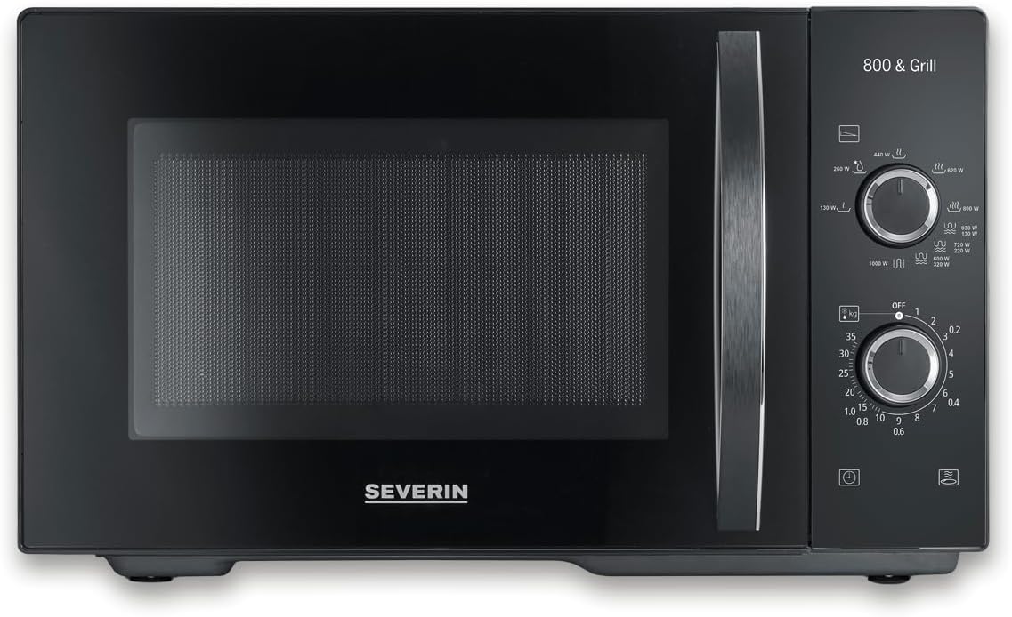 Severin MW 7785 Countertop Combination microwave 25 L 800 W Black.