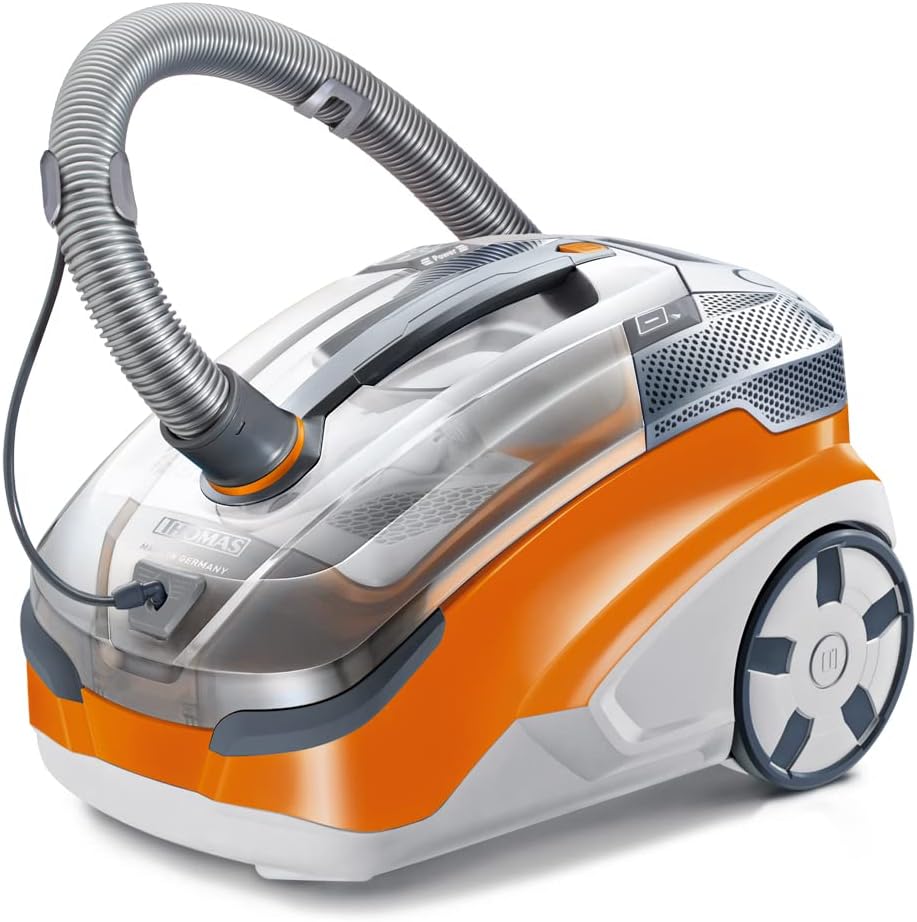 THOMAS Aqua Plus Pet and Family Vacuum and Carpet Cleaner, Orange,788569.