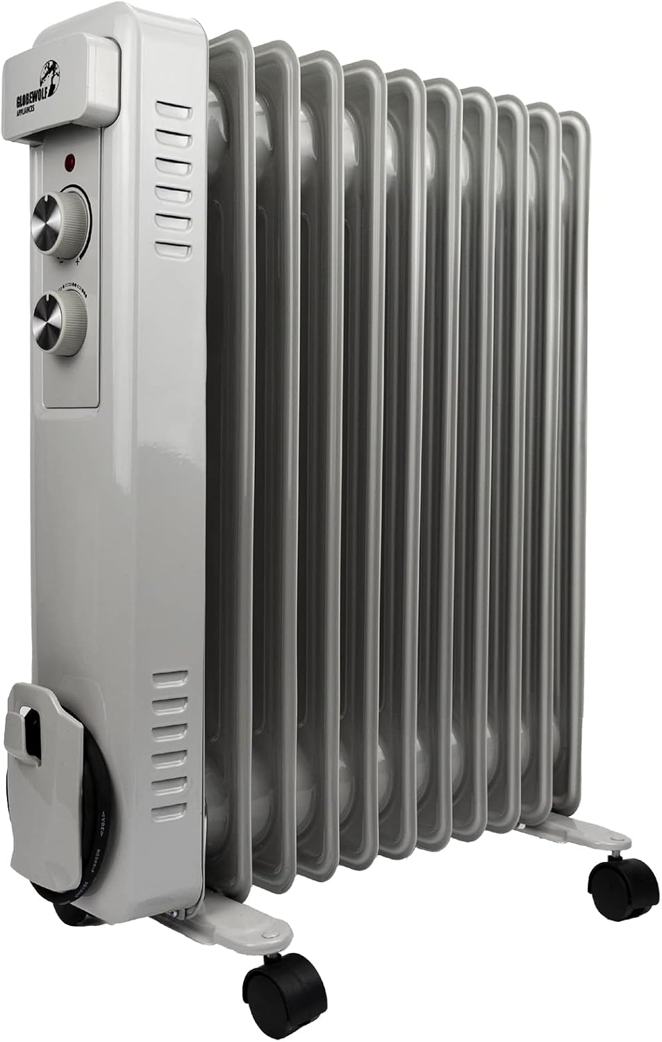 OIL Filled Radiator Heater 11 Fin Electric 2.5KW Free Standing Portable Oil Radiator with Thermostat - 3 Heater Settings, Built in Safety Features - EXPRESS DELIVERY.