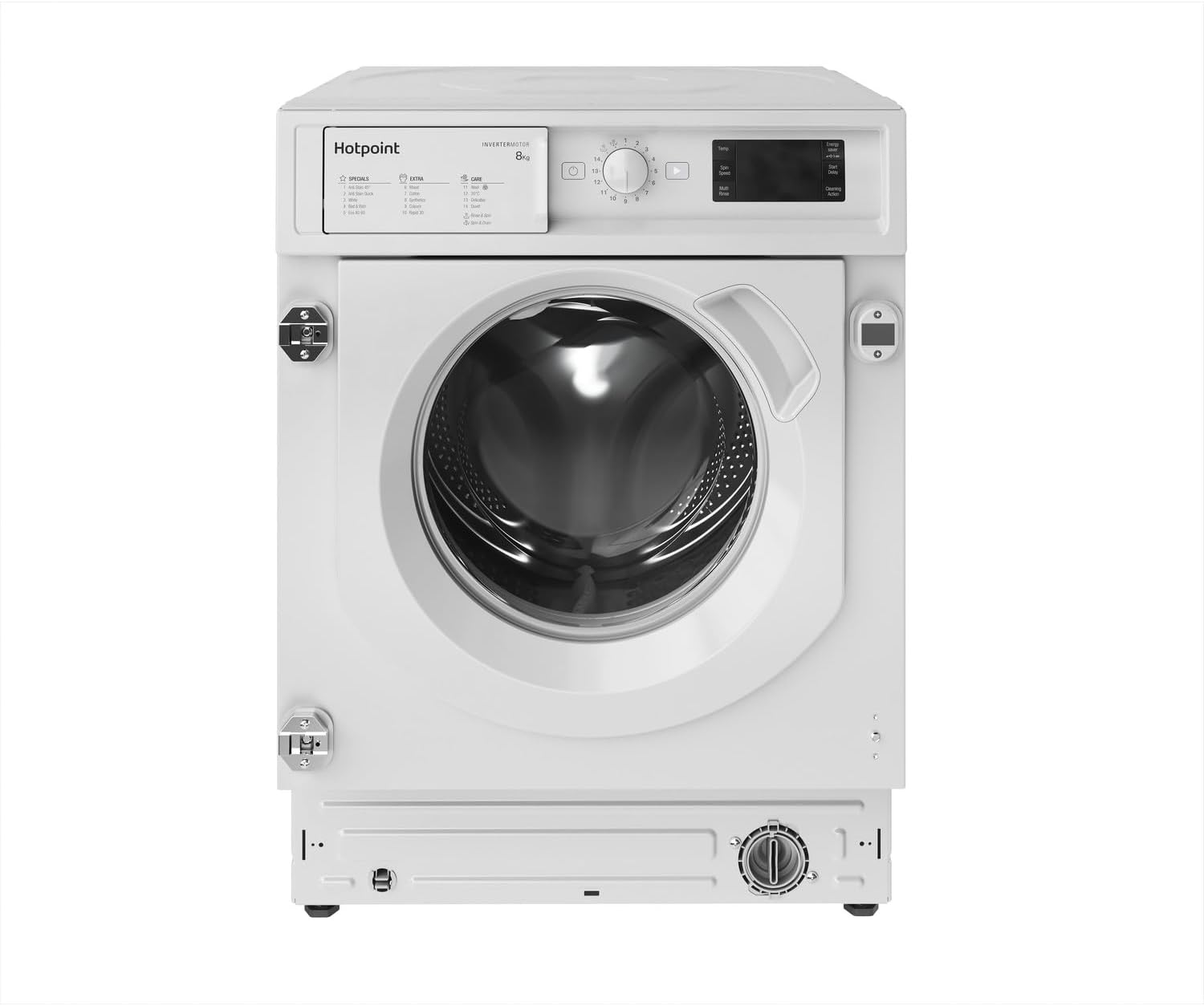 Integrated 8Kg Washing Machine.