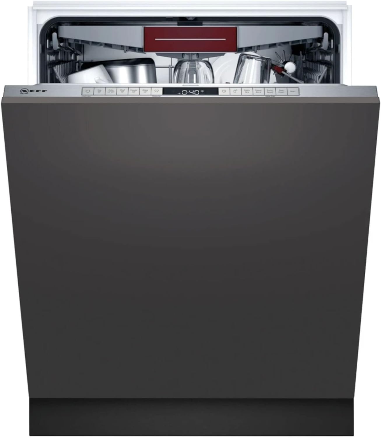 Neff N50 S195HCX26G WiFi Enabled 14 Place Setting Built In Dishwasher.