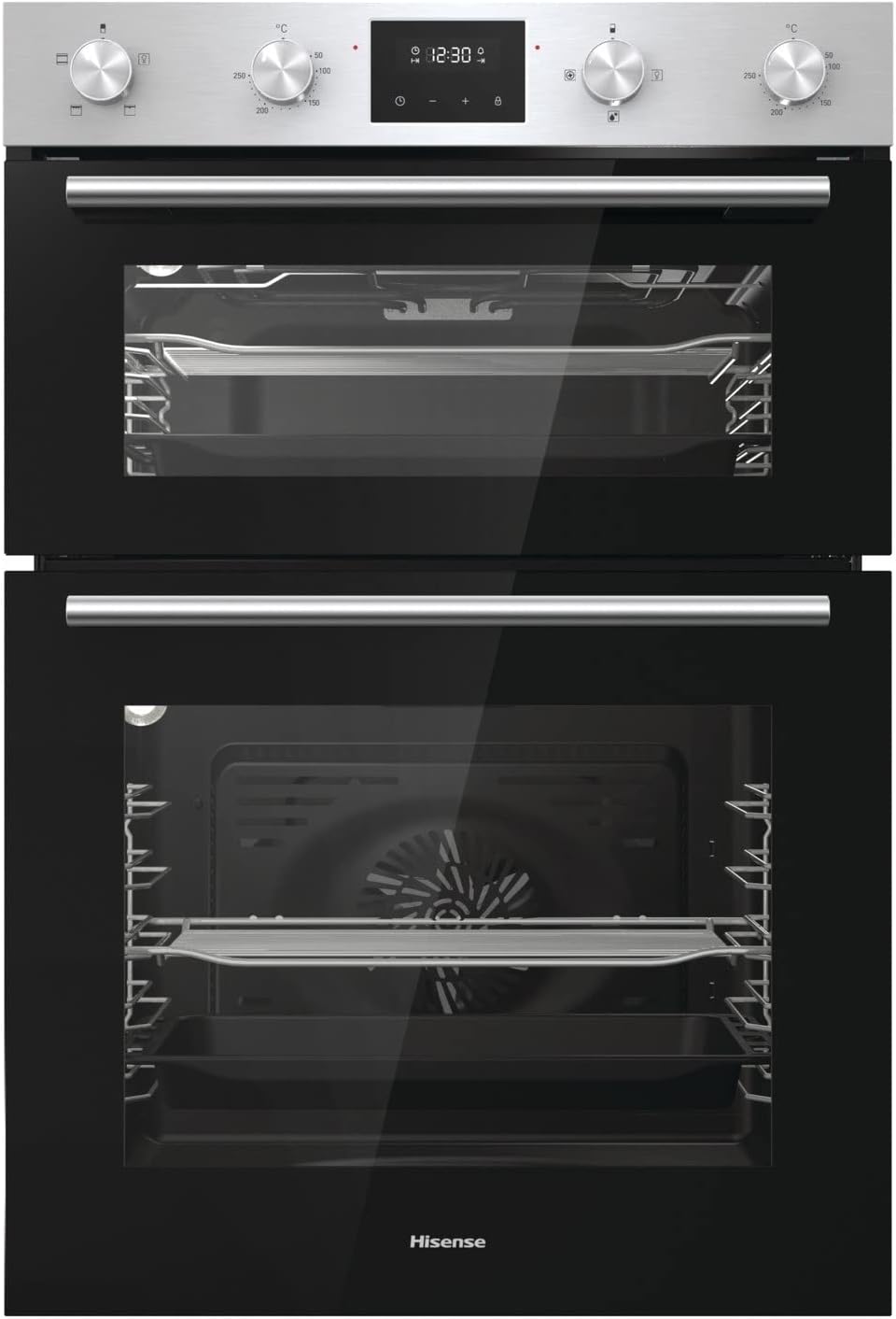 Hisense Electric Built In Double Oven - Stainless Steel.