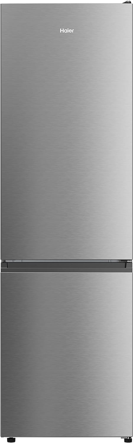 Haier HDPW5618DWPK 60/40 Total No Frost Fridge Freezer - Platinum Inox - D Rated.