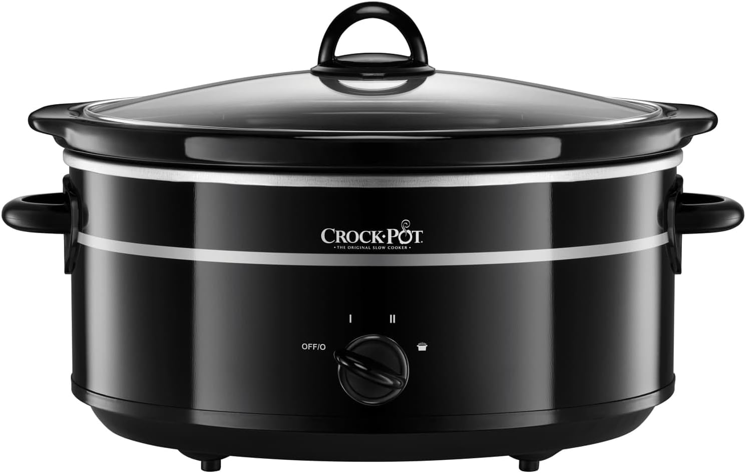 6.5L Slow Cooker With Accessories - Slow Cooker Recipe Booklet - 3 Heat Settings - Low High Keep Warm - 6.5L Removable Ceramic Bowl - 3 Kitchen Utensils - Make Delicious Family Meals.