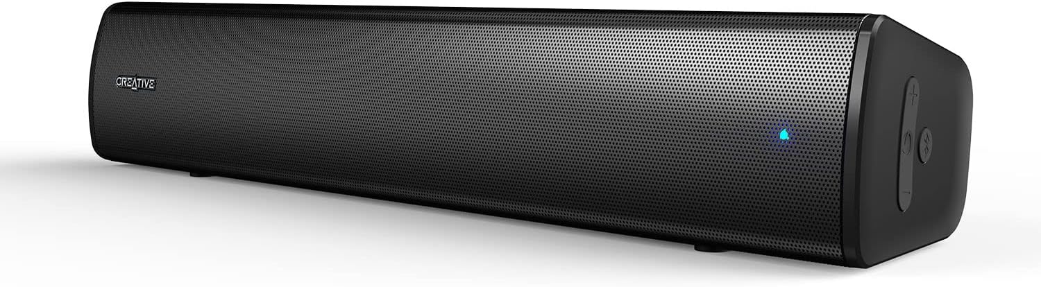 CREATIVE - Stage Air V2 Compact Under-monitor Soundbar, Black.