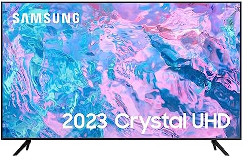 65 Inch CU7100 UHD HDR Smart TV (2023) - 4K Crystal Processor, Adaptive Sound Audio, PurColour, Built In Gaming TV Hub, Smart TV Streaming & Video Call Apps And Image Contrast Enhancer   Import  Single ASIN  Import  Multiple ASIN ×Product customi - Amazing Gadgets Outlet