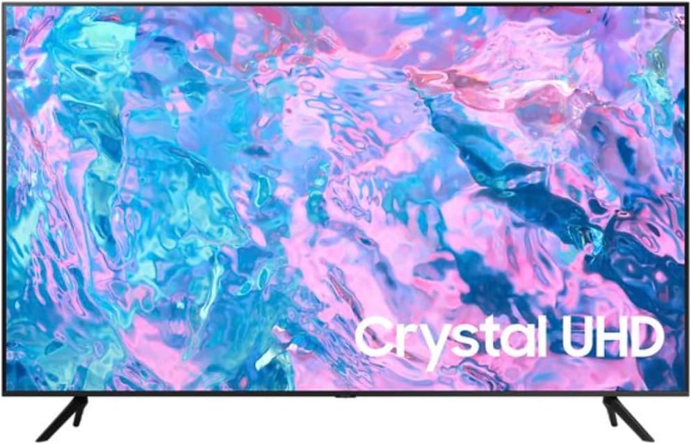 65 Inch CU7100 UHD HDR Smart TV (2023) - 4K Crystal Processor, Adaptive Sound Audio, PurColour, Built In Gaming TV Hub, Smart TV Streaming & Video Call Apps And Image Contrast Enhancer   Import  Single ASIN  Import  Multiple ASIN ×Product customi - Amazing Gadgets Outlet