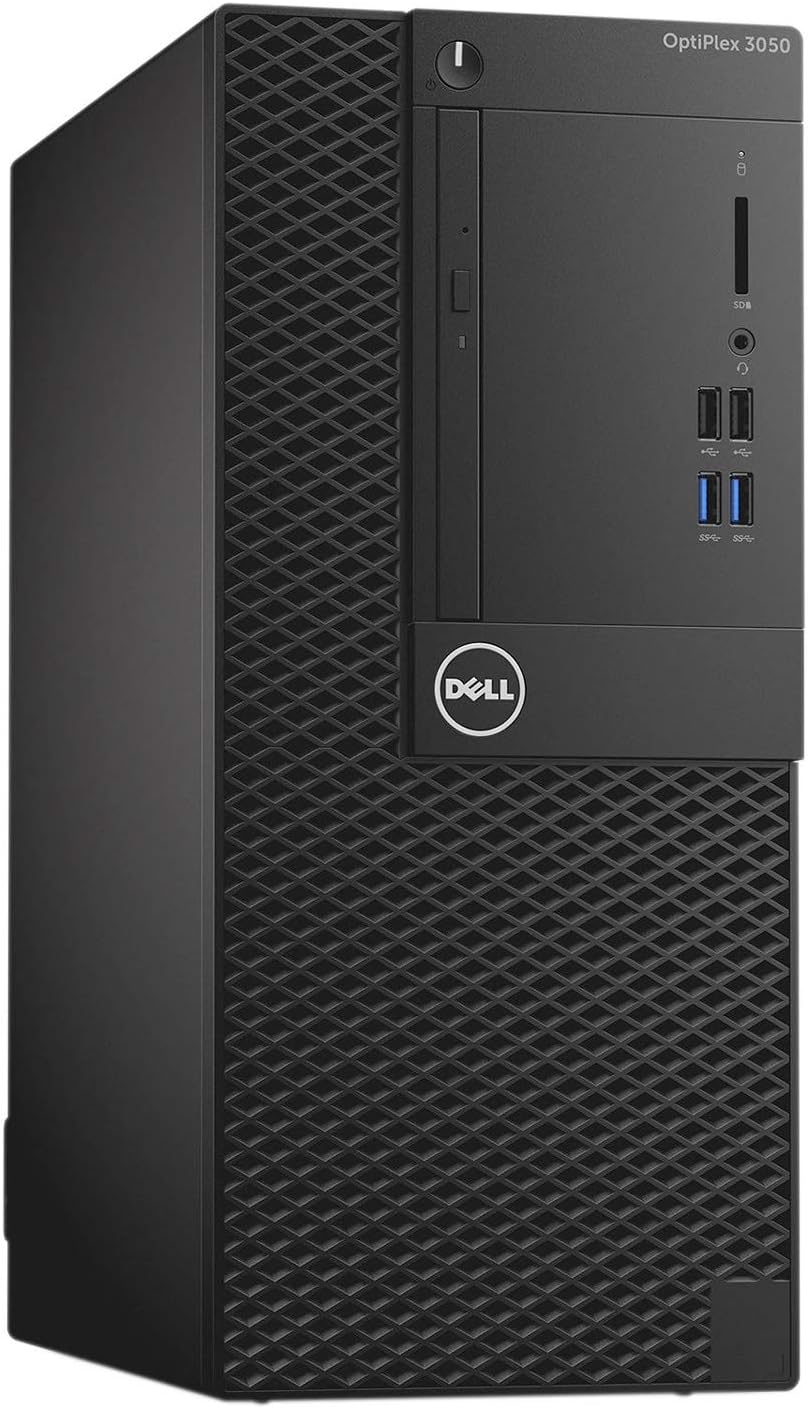 Dell OptiPlex 3050 Mini Tower Desktop PC Intel i5-7500 3.80 GHz 16GB RAM, 1TB SSD + 2TB HDD Dual Screen Compatible Windows 10 Pro) (Renewed).