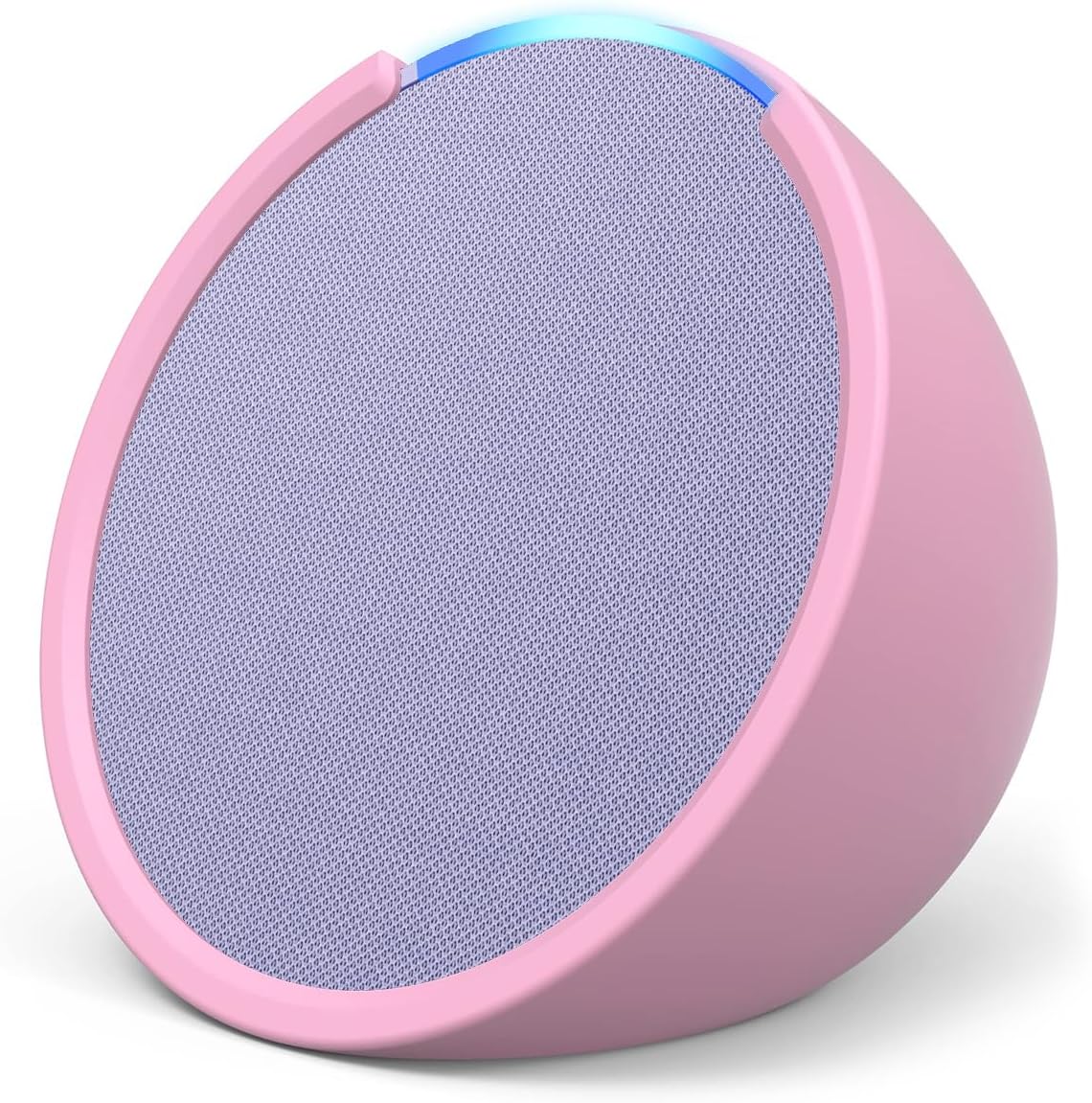 Echo Pop | Full sound compact Wi-Fi and Bluetooth smart speaker with Alexa | Lavender Bloom and a Made For Amazon Sleeve for Echo Pop (2023 release), Lilac.