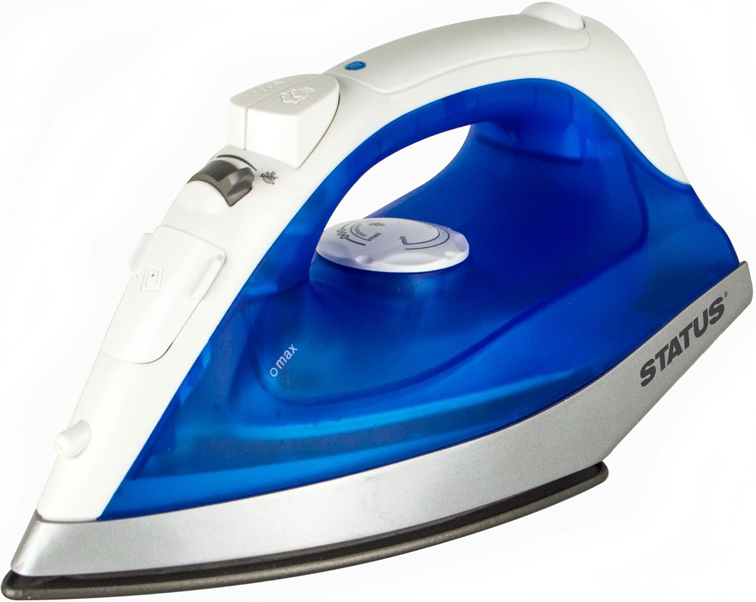 STATUS Memphis Iron | Clothes Steam Iron | 1200W | White/Blue | MEMPHISIRON1PKB4.