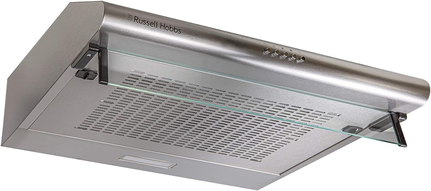 Russell Hobbs RHVSRCH602SS 60 cm Wide Visor Cooker Hood, Stainless Steel.