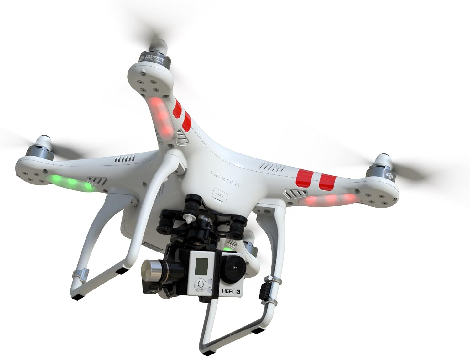 DJI Phantom 2 Quadcopter + Zenmuse H3-3D bundle (multirotor) - direct from manufacturer.