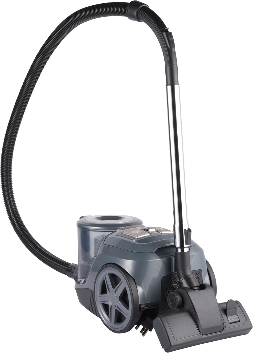 Beldray BEL0700 Bagless Cylinder Vacuum Cleaner - Compact Vac Lite, Lightweight Carpet Cleaner, Washable HEPA Filter for Removing Dust, Dirt, Allergens and Pet Hair, Crevice and Brush Tools, 700W, Red.