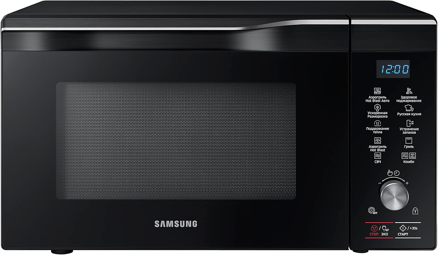 Samsung MC32K7055CK Hotblast Combination Microwave, 900W, 32 Litre, Black.