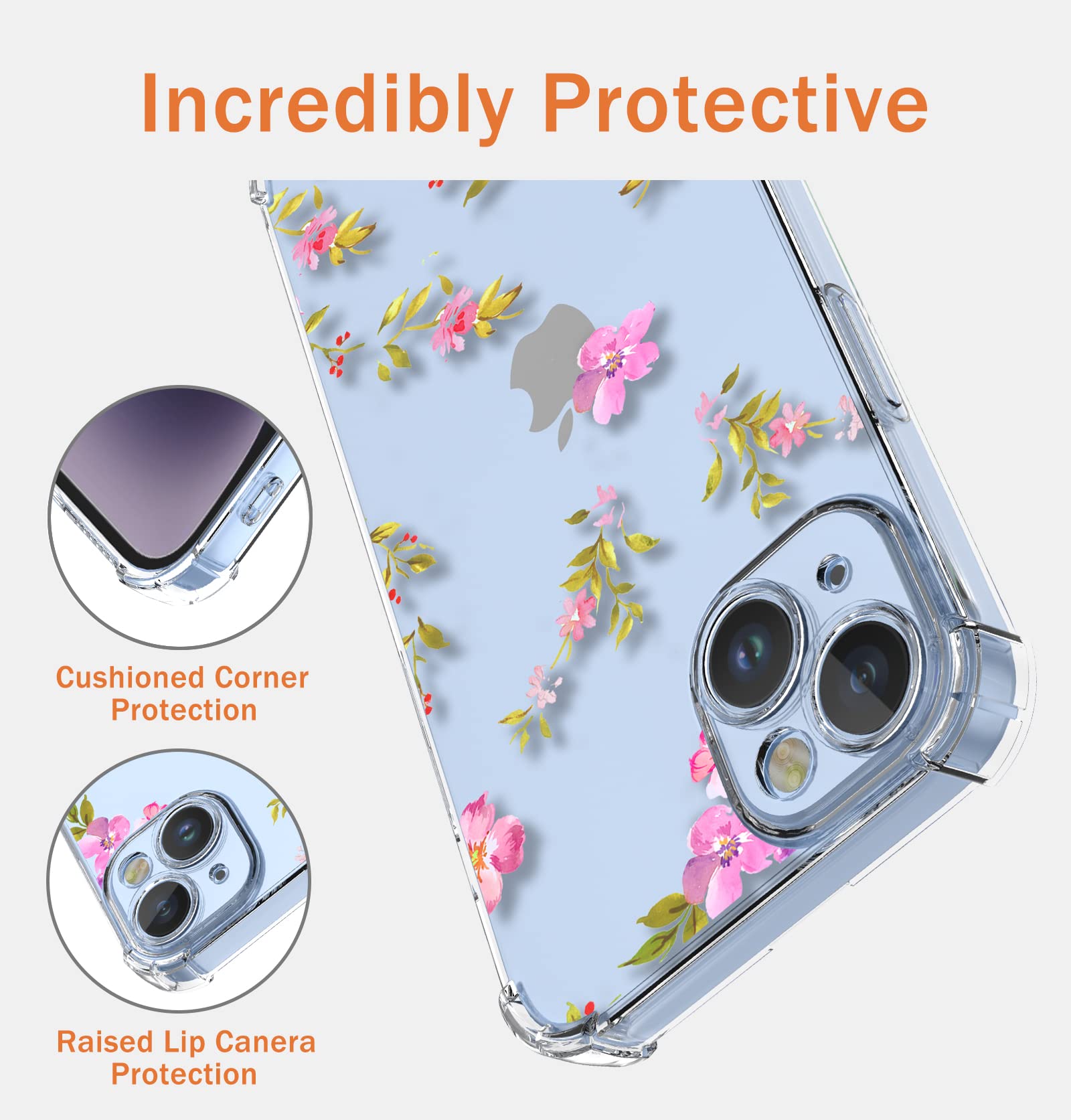 XINYEXIN Case for OPPO A74 5G / OPPO A54 5G, Painting Flower Pattern Clear Case Soft TPU Silicone Case Slim Shockproof Bumper Girl Women Phone Cover - Daisy.