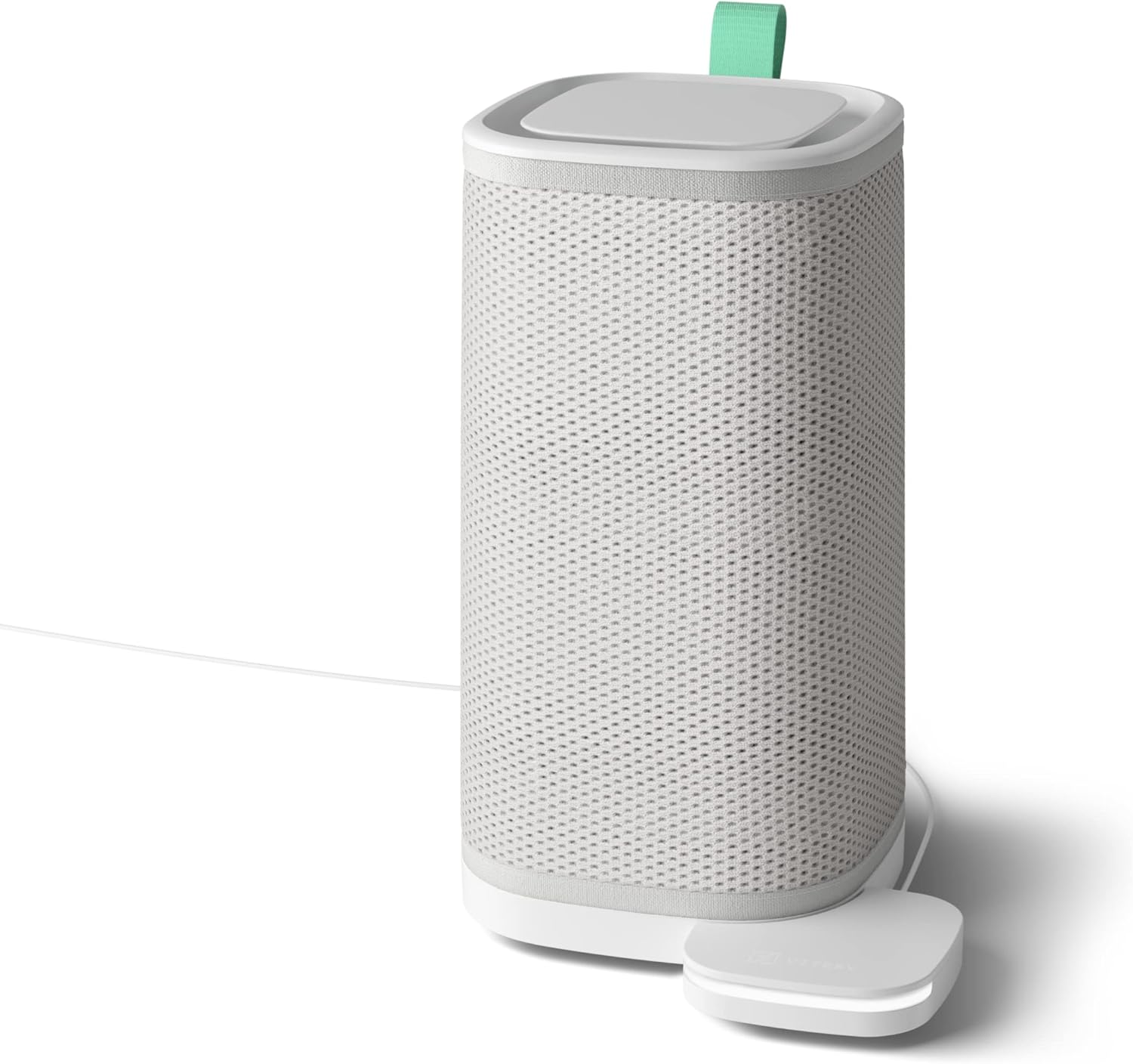 VITESY ETERIA Portable Air Purifier Without Filters to Change | -99% of Bacteria, Microbes, Mold, VOCs and Viruses | Capture Ambient Odors | Sustainable and MADE IN ITALY (White).